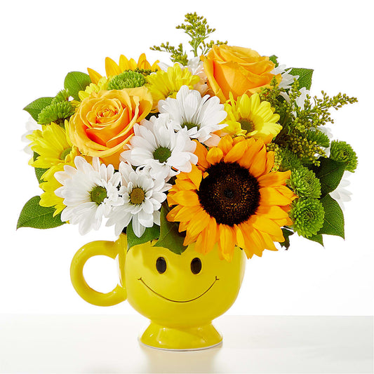 Be Happy Bouquet –  Eastland Heaven Sent Floral, Eastland TX