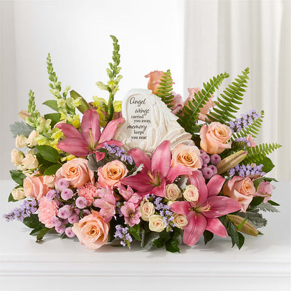 Gentle Light Arrangement –  Eastland Heaven Sent Floral, Eastland TX