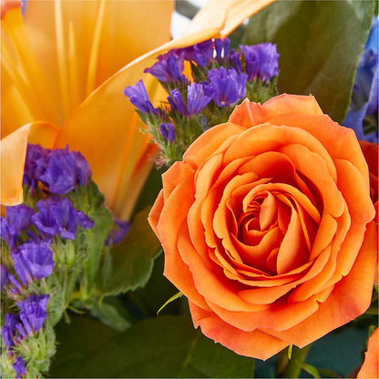 Radiant Citrus Box Bouquet –  Eastland Heaven Sent Floral, Eastland TX