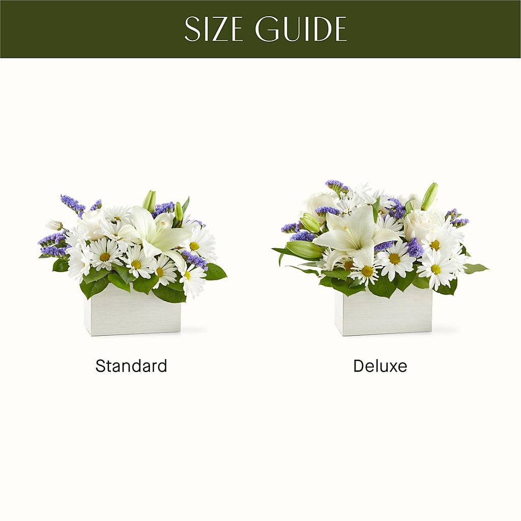 Beyond Blue Box Bouquet –  Eastland Heaven Sent Floral, Eastland TX