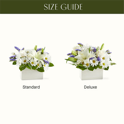 Beyond Blue Box Bouquet –  Eastland Heaven Sent Floral, Eastland TX
