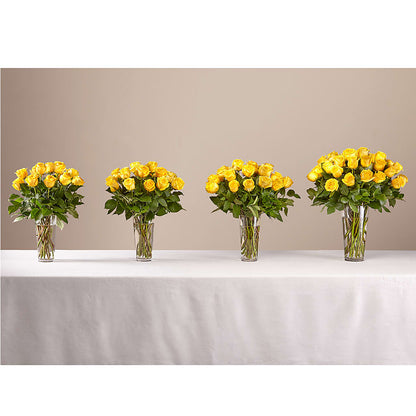 Long Stem Yellow Rose Bouquet –  Eastland Heaven Sent Floral, Eastland TX