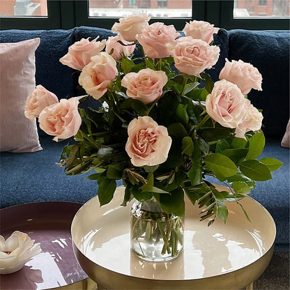 Long Stem Pink Rose Bouquet –  Eastland Heaven Sent Floral, Eastland TX