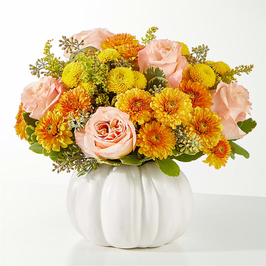 Peachy Pumpkin –  Eastland Heaven Sent Floral, Eastland TX
