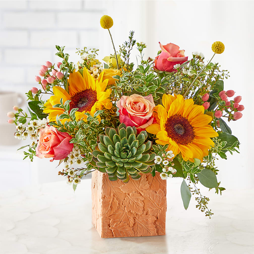 Sunflower Season Bouquet –  Eastland Heaven Sent Floral, Eastland TX