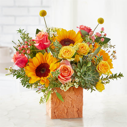 Sunflower Season Bouquet –  Eastland Heaven Sent Floral, Eastland TX