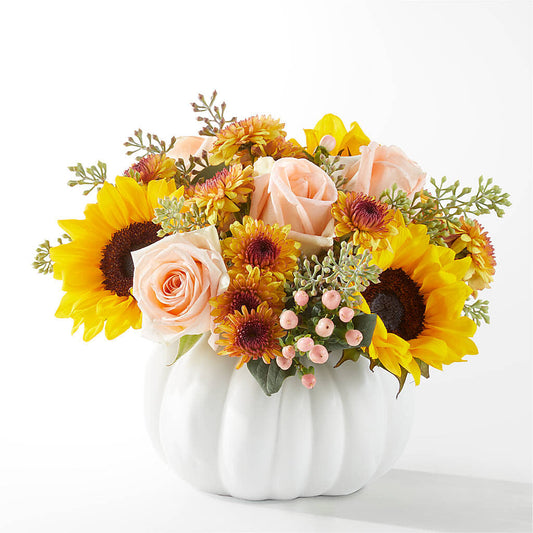 Pumpkin to Talk About Bouquet –  Eastland Heaven Sent Floral, Eastland TX