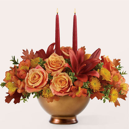Harvest Table Centerpiece –  Eastland Heaven Sent Floral, Eastland TX