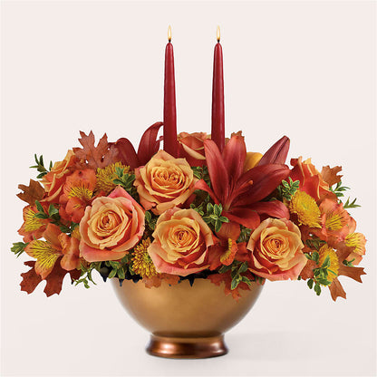 Harvest Table Centerpiece –  Eastland Heaven Sent Floral, Eastland TX