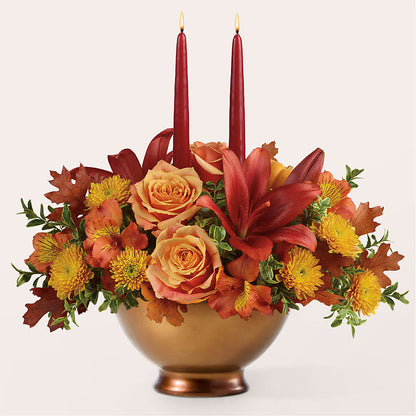 Harvest Table Centerpiece –  Eastland Heaven Sent Floral, Eastland TX