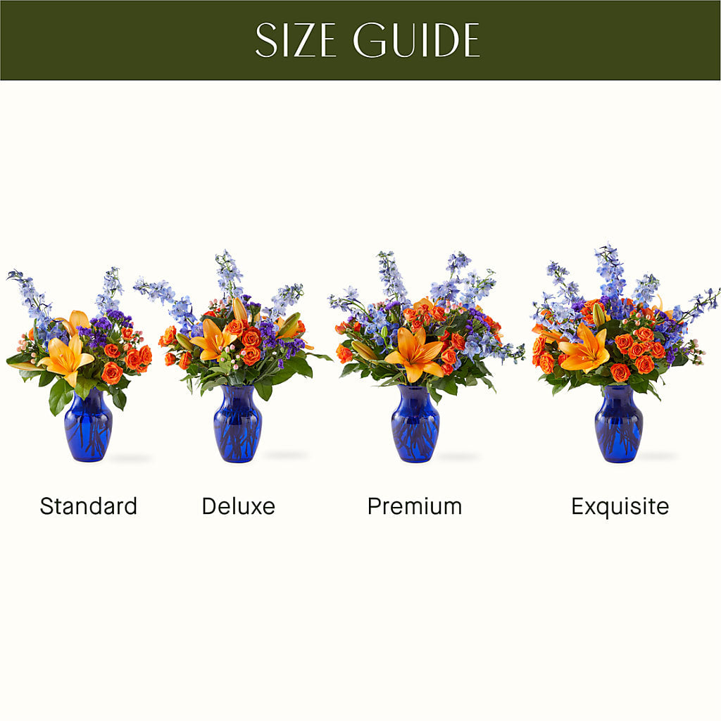 Radiant Citrus Bouquet –  Eastland Heaven Sent Floral, Eastland TX