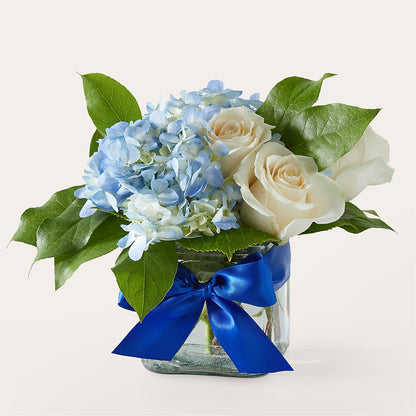 Sky Blue Delight Bouquet –  Eastland Heaven Sent Floral, Eastland TX