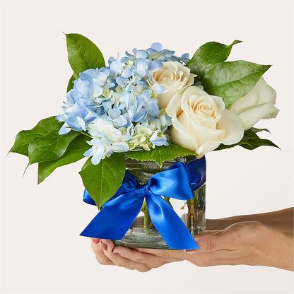Sky Blue Delight Bouquet –  Eastland Heaven Sent Floral, Eastland TX