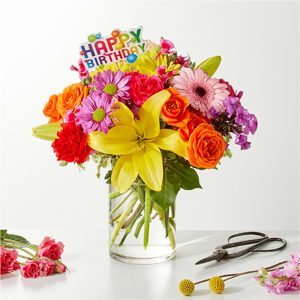 Cue the Confetti - A Florist Original –  Eastland Heaven Sent Floral, Eastland TX