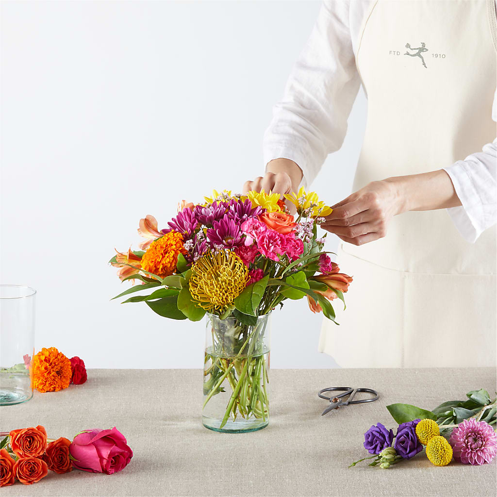 Feast of Color – A Florist Original –  Eastland Heaven Sent Floral, Eastland TX
