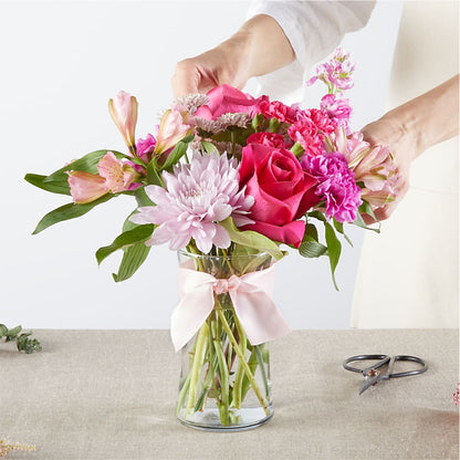 Pink Ribbon - A Florist Original –  Eastland Heaven Sent Floral, Eastland TX