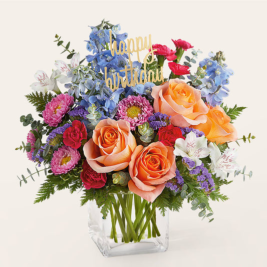 Birthday Bash Bouquet –  Eastland Heaven Sent Floral, Eastland TX