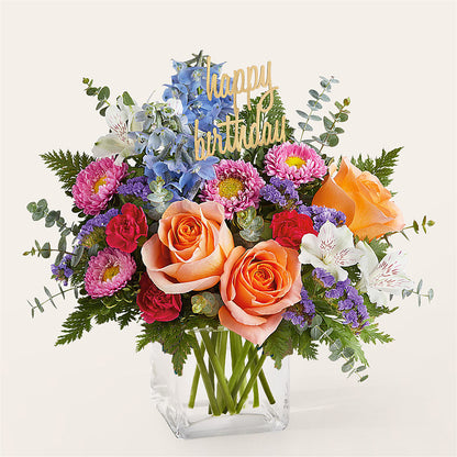 Birthday Bash Bouquet –  Eastland Heaven Sent Floral, Eastland TX