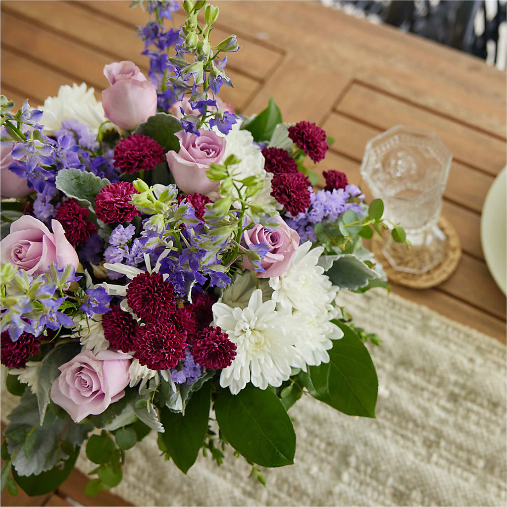 Violet Frost Bouquet –  Eastland Heaven Sent Floral, Eastland TX