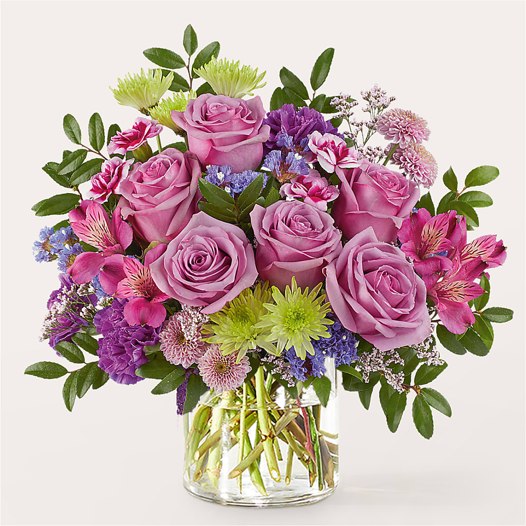 Glass Half Full Bouquet –  Eastland Heaven Sent Floral, Eastland TX