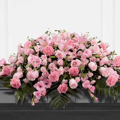 Garden of Comfort Casket Spray (Standard) –  Eastland Heaven Sent Floral, Eastland TX