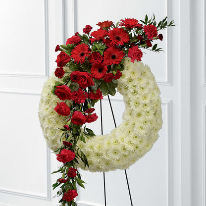 Graceful Tribute Wreath –  Eastland Heaven Sent Floral, Eastland TX