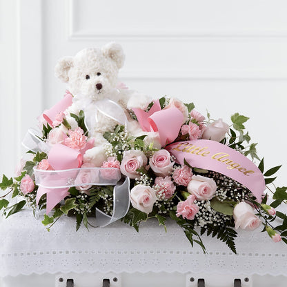 Touch of Sympathy Casket Spray –  Eastland Heaven Sent Floral, Eastland TX