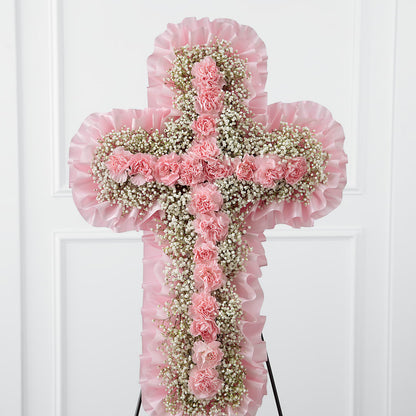 Angel's Cross Easel –  Eastland Heaven Sent Floral, Eastland TX
