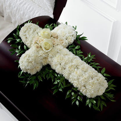 Peaceful Memories Casket Spray (Standard) –  Eastland Heaven Sent Floral, Eastland TX