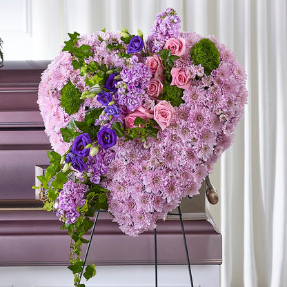 Treasured Love Standing Heart –  Eastland Heaven Sent Floral, Eastland TX