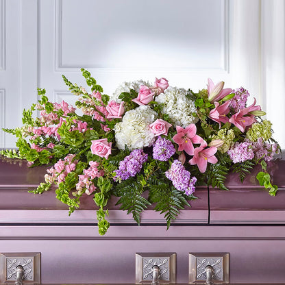 Life's Gratitude Casket Spray –  Eastland Heaven Sent Floral, Eastland TX