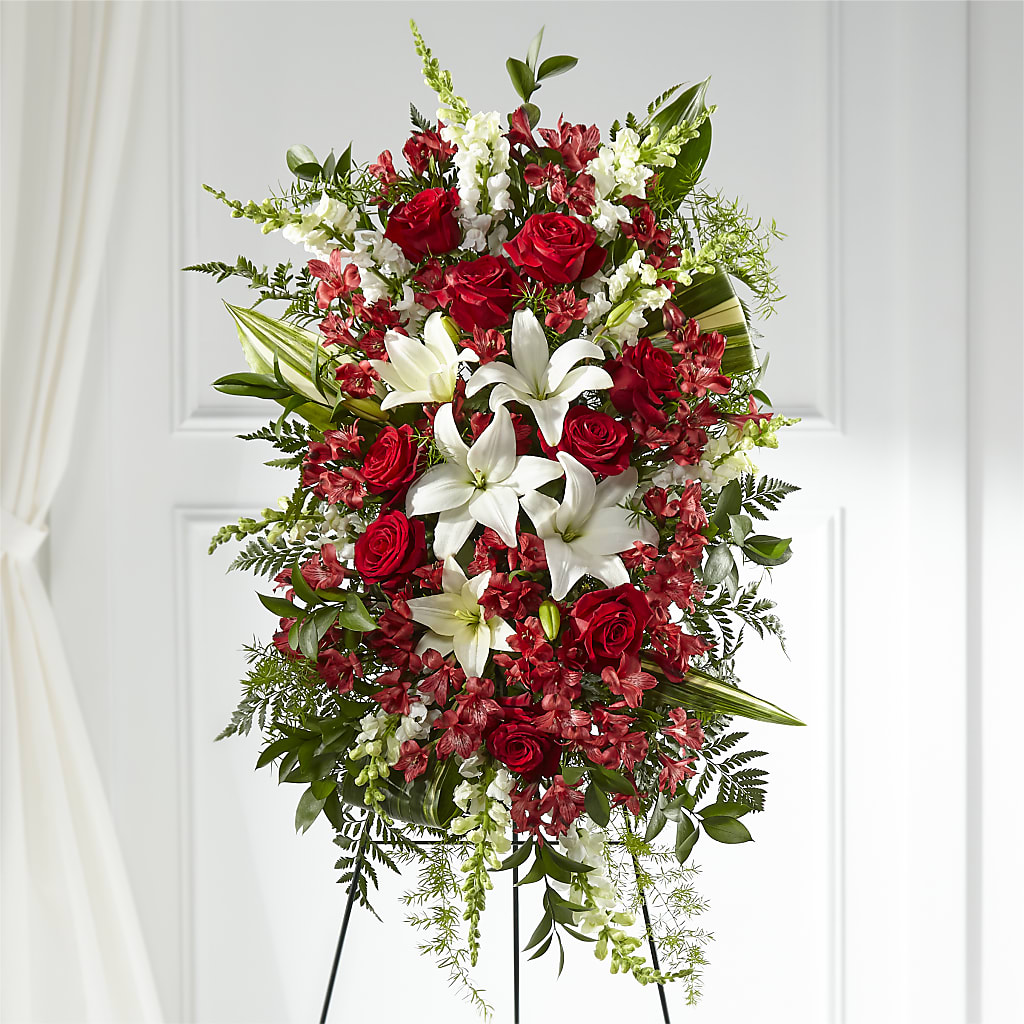 Everlasting Memory Standing Spray –  Eastland Heaven Sent Floral, Eastland TX