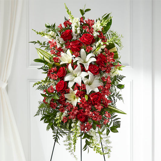 Everlasting Memory Standing Spray –  Eastland Heaven Sent Floral, Eastland TX