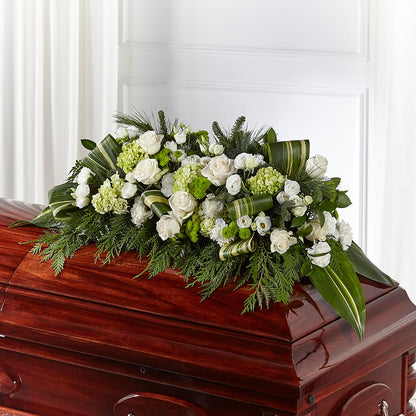 Hopeful Gesture Casket Spray –  Eastland Heaven Sent Floral, Eastland TX
