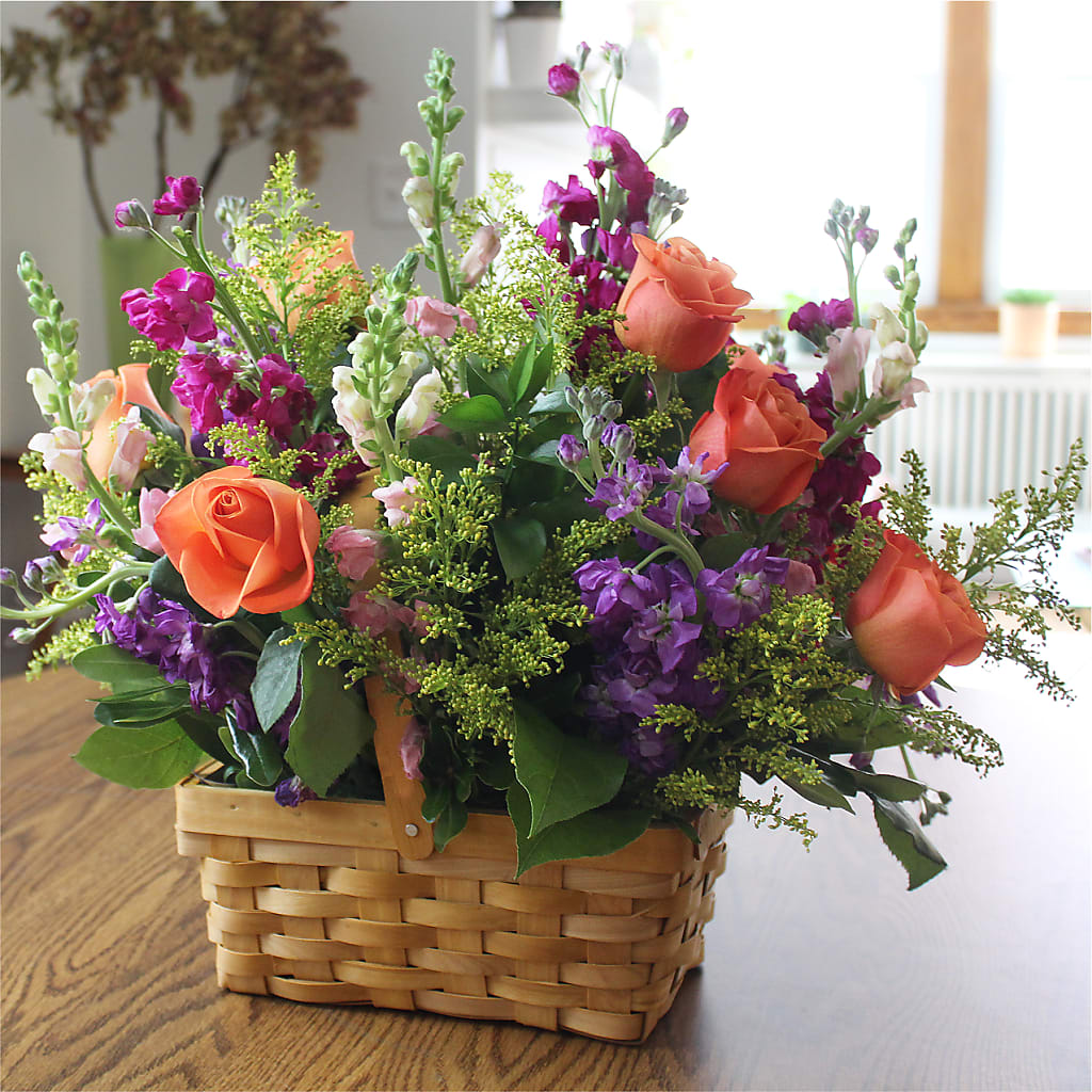 Garden of Life Basket –  Eastland Heaven Sent Floral, Eastland TX
