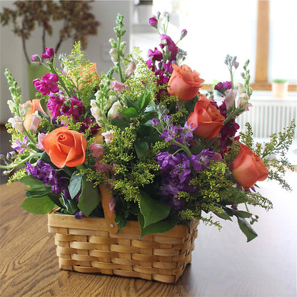 Garden of Life Basket –  Eastland Heaven Sent Floral, Eastland TX