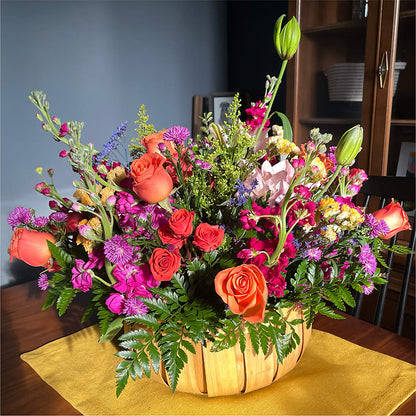 Garden of Life Basket –  Eastland Heaven Sent Floral, Eastland TX