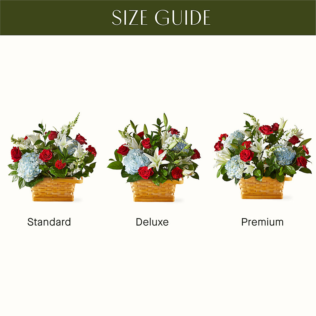 Greater Glory Basket –  Eastland Heaven Sent Floral, Eastland TX