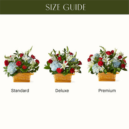 Greater Glory Basket –  Eastland Heaven Sent Floral, Eastland TX