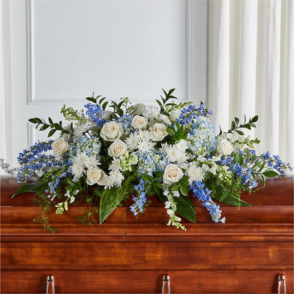 Timeless Essence Casket Spray –  Eastland Heaven Sent Floral, Eastland TX
