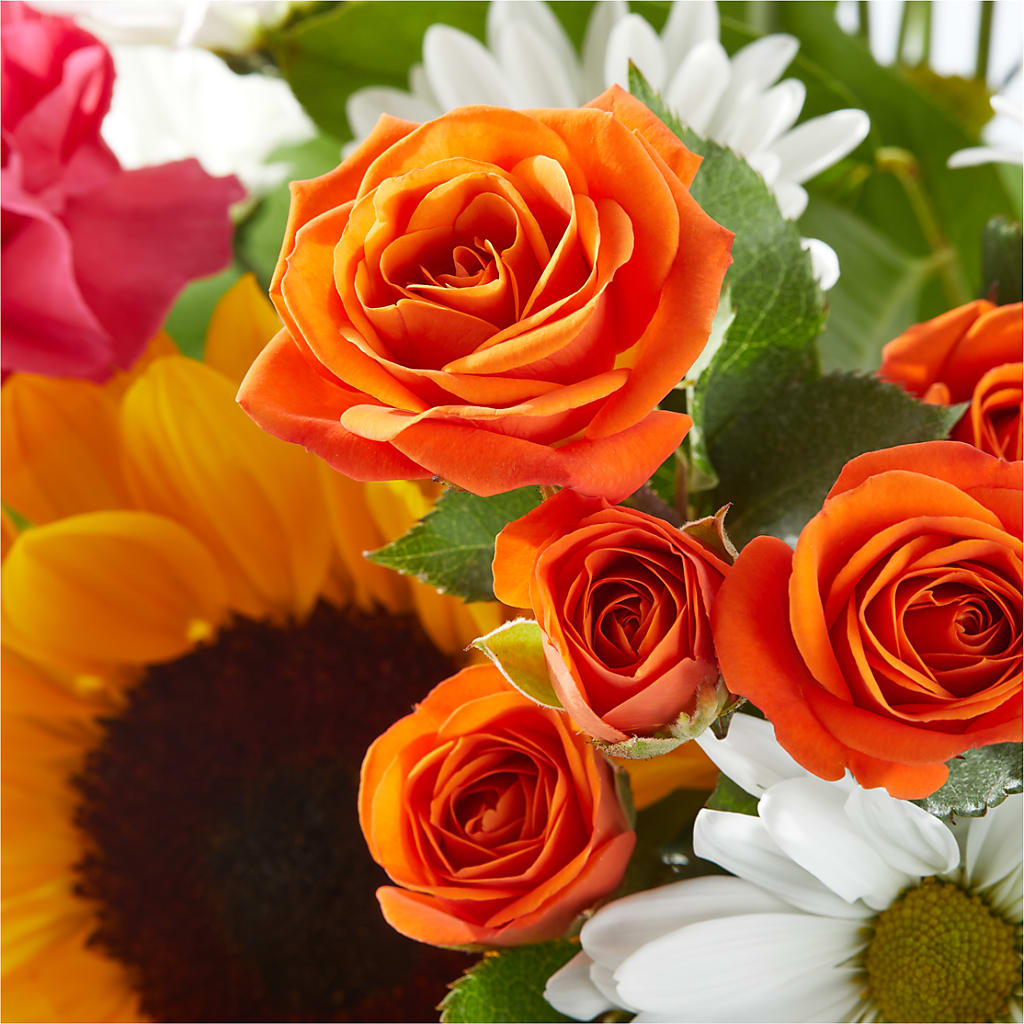 Sun-drenched Blooms Bouquet –  Eastland Heaven Sent Floral, Eastland TX