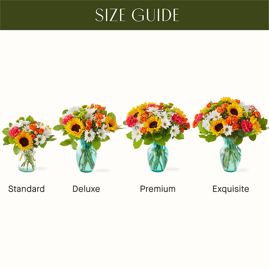 Sun-drenched Blooms Bouquet –  Eastland Heaven Sent Floral, Eastland TX