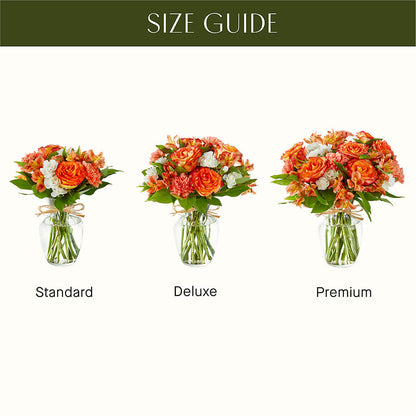 Apricot Glow Bouquet –  Eastland Heaven Sent Floral, Eastland TX
