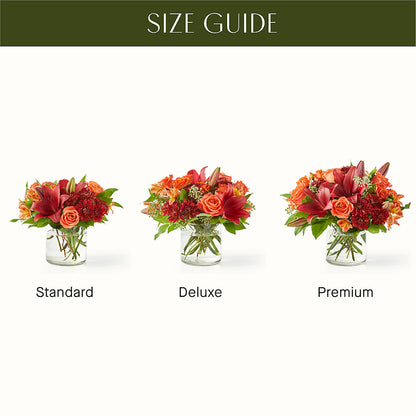 Crimson Leaves Bouquet –  Eastland Heaven Sent Floral, Eastland TX
