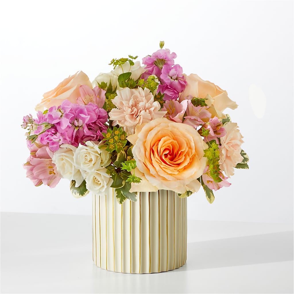 Paradise Bouquet with Ivory Vase –  Eastland Heaven Sent Floral, Eastland TX