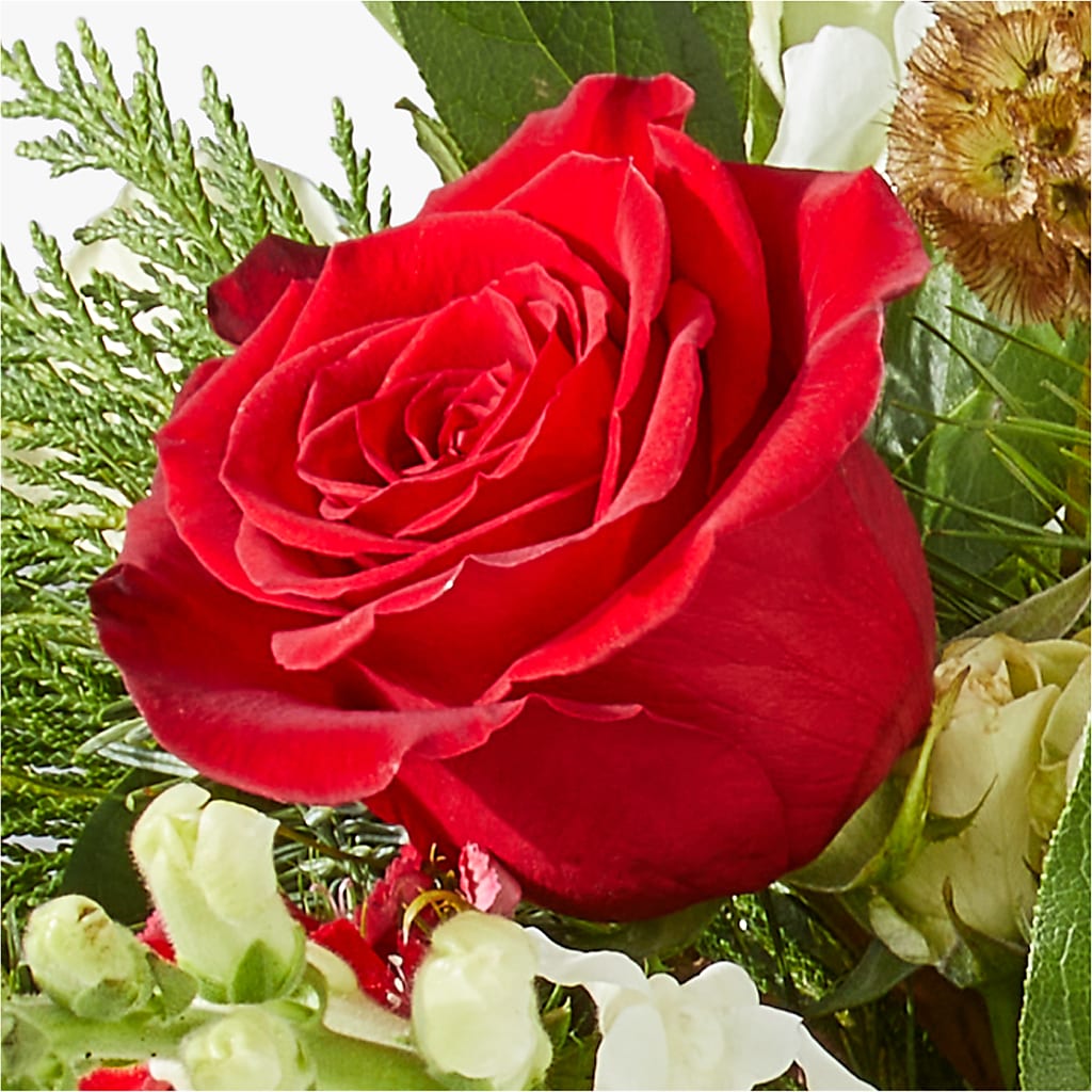 Deck the Halls Bouquet –  Eastland Heaven Sent Floral, Eastland TX