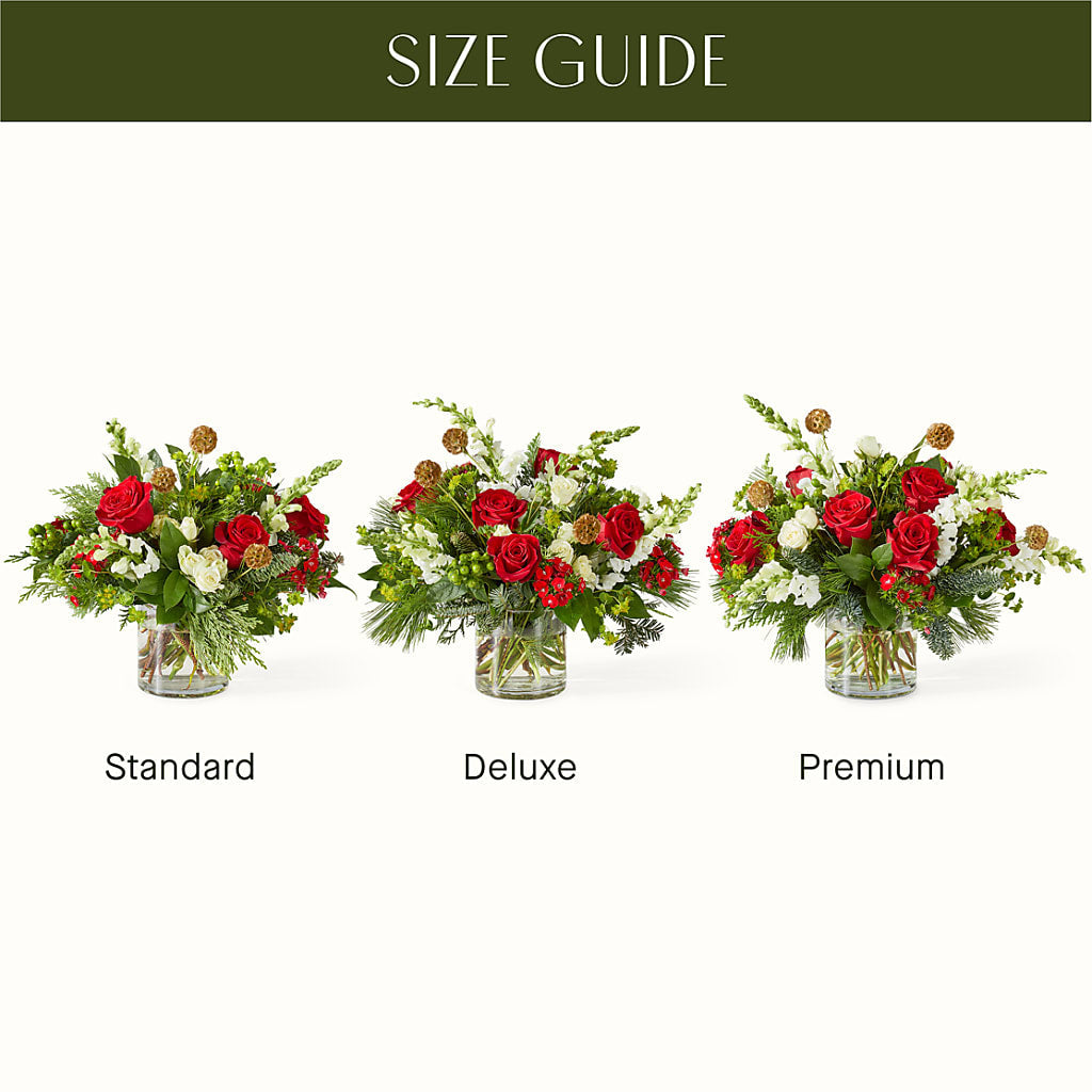 Deck the Halls Bouquet –  Eastland Heaven Sent Floral, Eastland TX