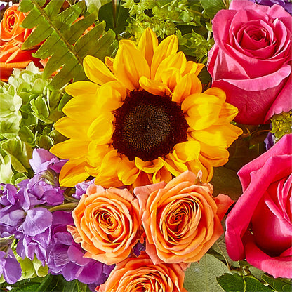 Vibrant Greetings Bouquet –  Eastland Heaven Sent Floral, Eastland TX
