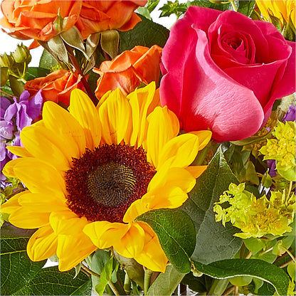 Vibrant Greetings Bouquet –  Eastland Heaven Sent Floral, Eastland TX