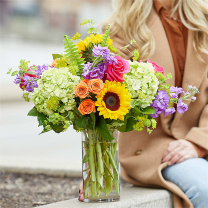 Vibrant Greetings Bouquet –  Eastland Heaven Sent Floral, Eastland TX